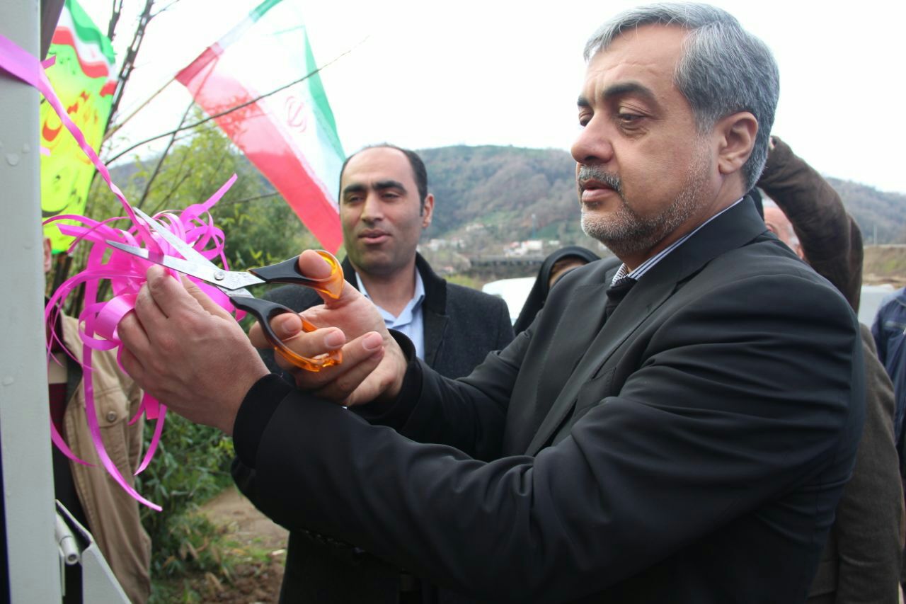 با حضور فرماندار لاهیجان انجام شد: بهره برداری از پنج پروژه عمرانی در بخش مرکزی