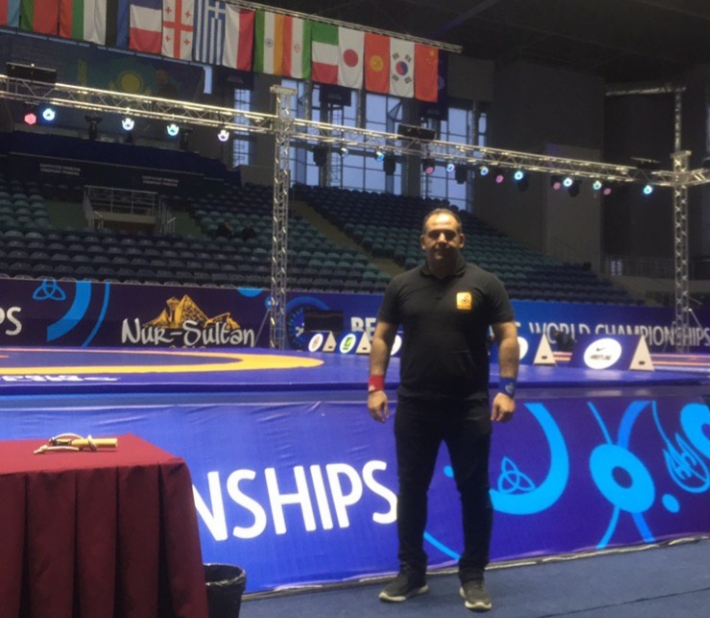 حضور مهدی مهراب پور داور گیلانی در مسابقات قهرمانی جهان در کشور قزاقستان