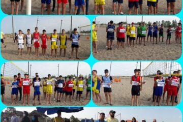 صعود مقتدرانه نونهالان باشگاه شهرداری لنگرود به دور نهایی مسابقات والیبال ساحلی زیر ۱۶سال قهرمانی گیلان