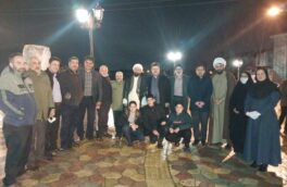 تصاویر/حضور شهردار و اعضای شورای شهر کومله در جشن نورافشانی  چهل و چهارمین سالگرد پیروزی شکوهمند انقلاب اسلامی