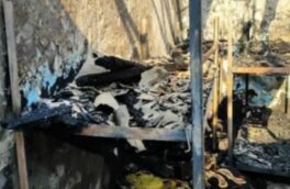 علت آتش سوزی کمپ ترک اعتیاد لنگرود مشخص شد