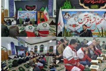 استقبال کم نظیر ‌شهروندان لنگرودی  از محفل انس با قرآن در مسجد جمعه چالکیاسر لنگرود
