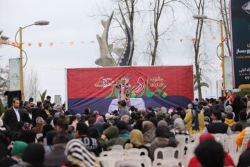 منطقه آزاد انزلی میزبان همه ایرانیان/ استقبال گردشگران نوروزی از جشنواره بهار در بهار منطقه آزاد انزلی