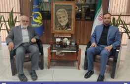 دیدار دبیر مجمع مشورتی نظام مسائل گیلان با ریاست کمیته امداد امام خمینی (ره) کشور