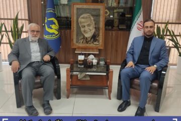 دیدار دبیر مجمع مشورتی نظام مسائل گیلان با ریاست کمیته امداد امام خمینی (ره) کشور