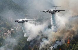 استاندار مازندران: عملیات هوایی سپاه و ارتش برای مهار آتش‌سوزی ‌جنگل‌های هیرکانی الیت‌