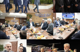 حضور رئیس و اعضای هیئت رئیسه اتاق بازرگانی ایران در اجلاس استانداران حاشیه دریای خزر و نمایشگاه بین‌المللی Caspian Expo 2025