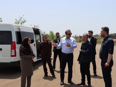 بازدید مدیرعامل منطقه آزاد انزلی از سه روستای محدوده منطقه با دستور تسریع در اجرای پروژه‌های عمران روستایی
